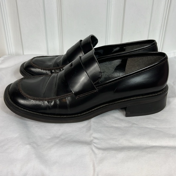 Nine West dark brown loafers size 8. In good condition - Picture 2 of 6